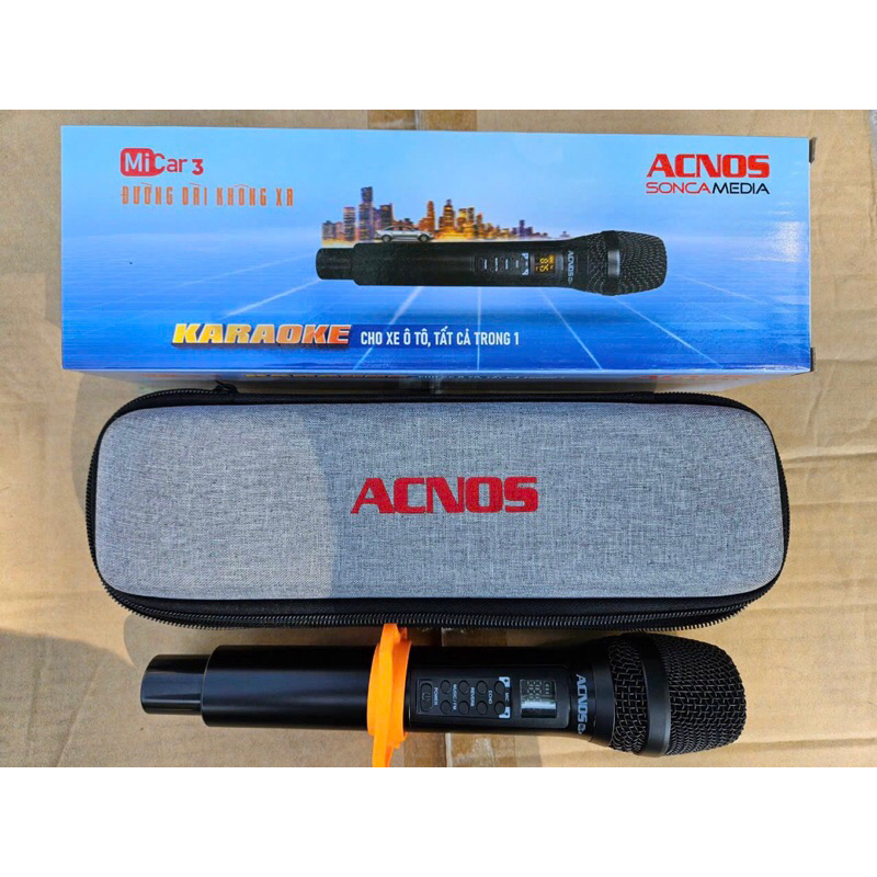 Micro không dây đa đa năng Acnos MiCar 3