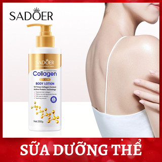  Kem Dưỡng Thể Collagen Body Lotion Sadoer Dưỡng Ẩm Chống Lão Hóa Cho Da 
