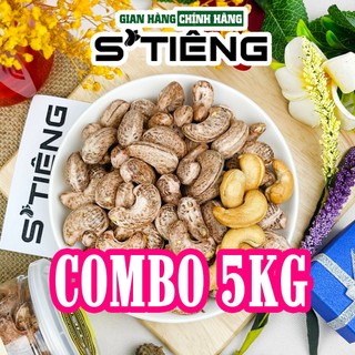 COMBO 5KG Hạt Điều Rang Muối S'TIÊNG