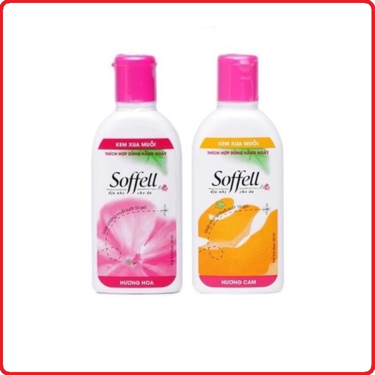 Xịt chống muỗi Soffell 60ml