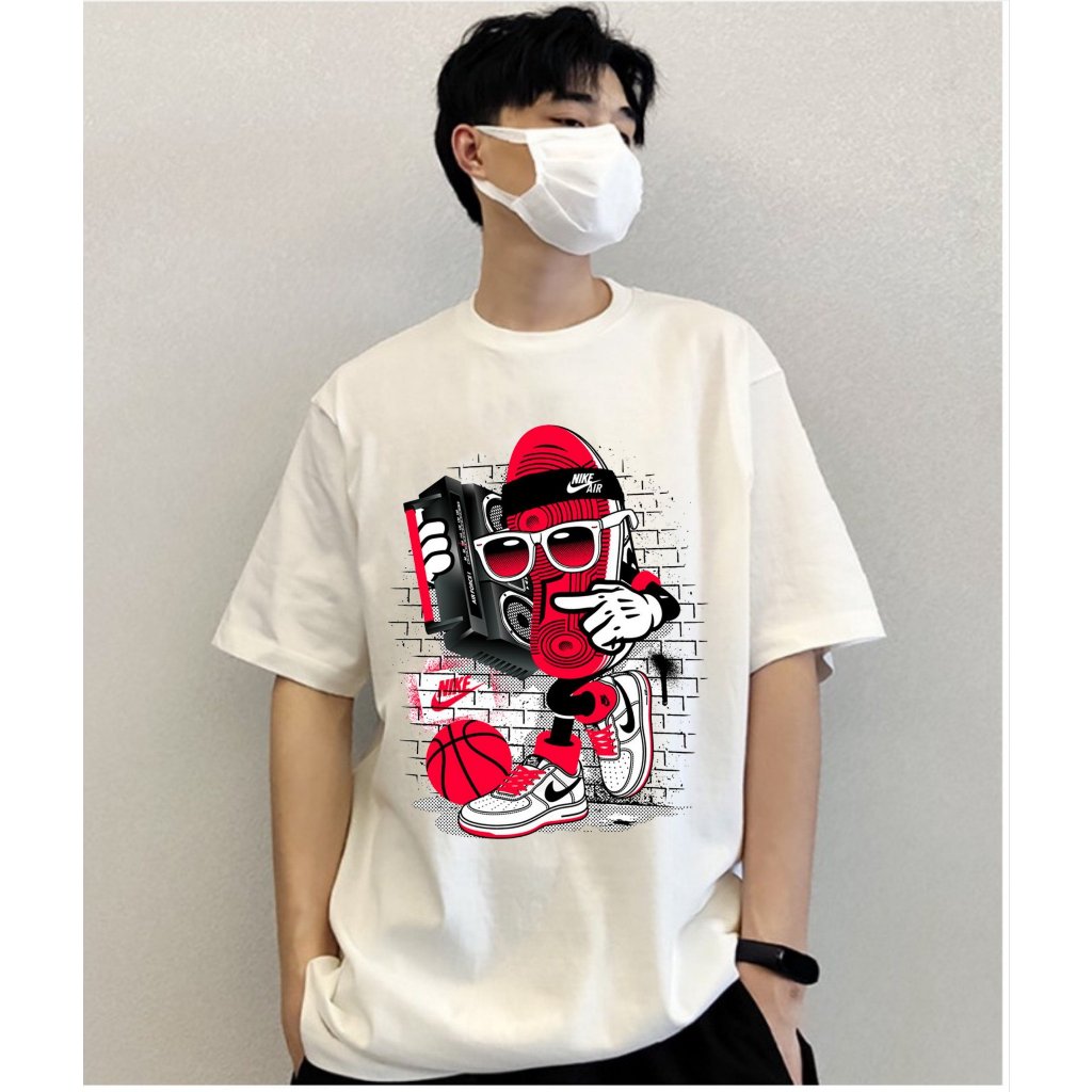 Áo phông unisex in hình họa tiết độc lạ new, áo thun mang phong cách streetwear độc đáo với chất vải dày dặn thoáng mát