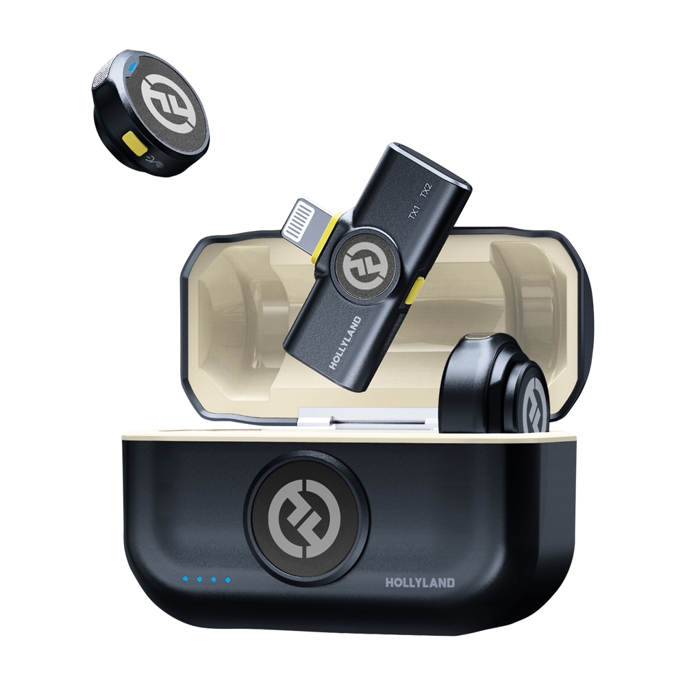 HOLLYLAND LARK M2 - Micro Thu Âm Cho Điện Thoại & Máy Ảnh - Hàng Chính Hãng / Bảo Hành 12 Tháng