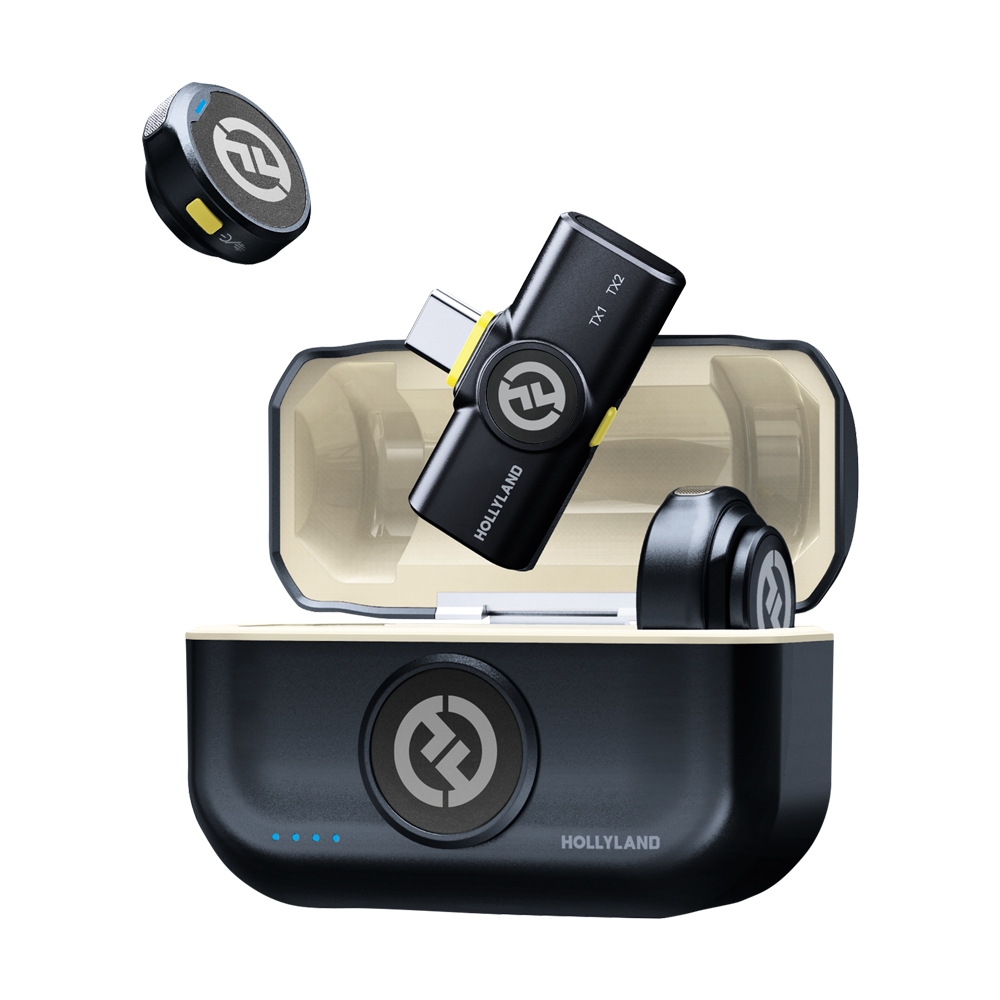 HOLLYLAND LARK M2 - Micro Thu Âm Cho Điện Thoại & Máy Ảnh - Hàng Chính Hãng / Bảo Hành 12 Tháng