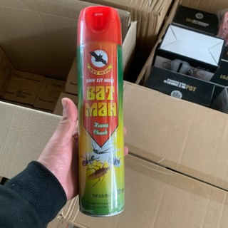 Bình Xịt muỗi, xịt gián, kiến, côn trùng hương chanh 600ml