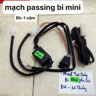 Combo Mạch Pasing Trợ Sáng Bi Cầu Smart Auto( Tặng Công Tắc ) Mạch Passing Tự Động Bi Cầu 2 Mầu Chip Mini L2