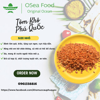 Tôm Biển Khô Phú Quốc Không Tẩm Màu ( size nhỏ)