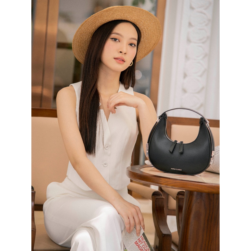 Túi Xách Nữ Selene Bag Black Size 22 HAPAS - TDV221019