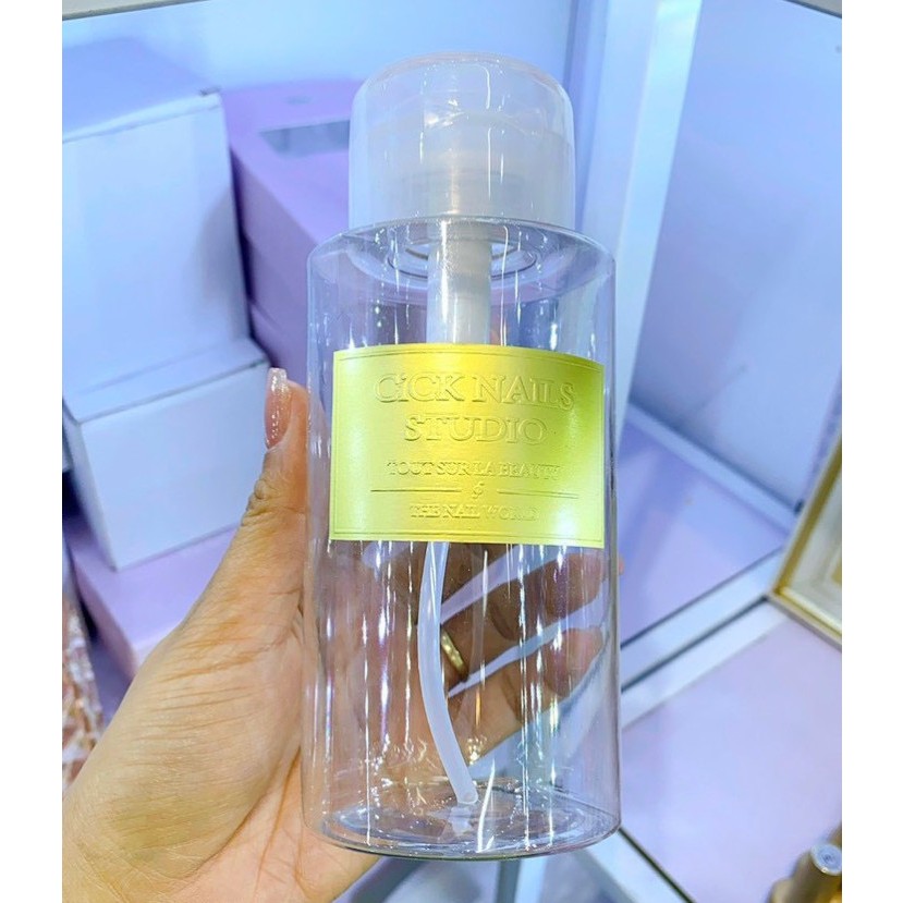 Bình nhún Lọ Đẩy Bình Đựng dung dịch Axeton đựng cồn đựng nước opi, phụ kiện nail