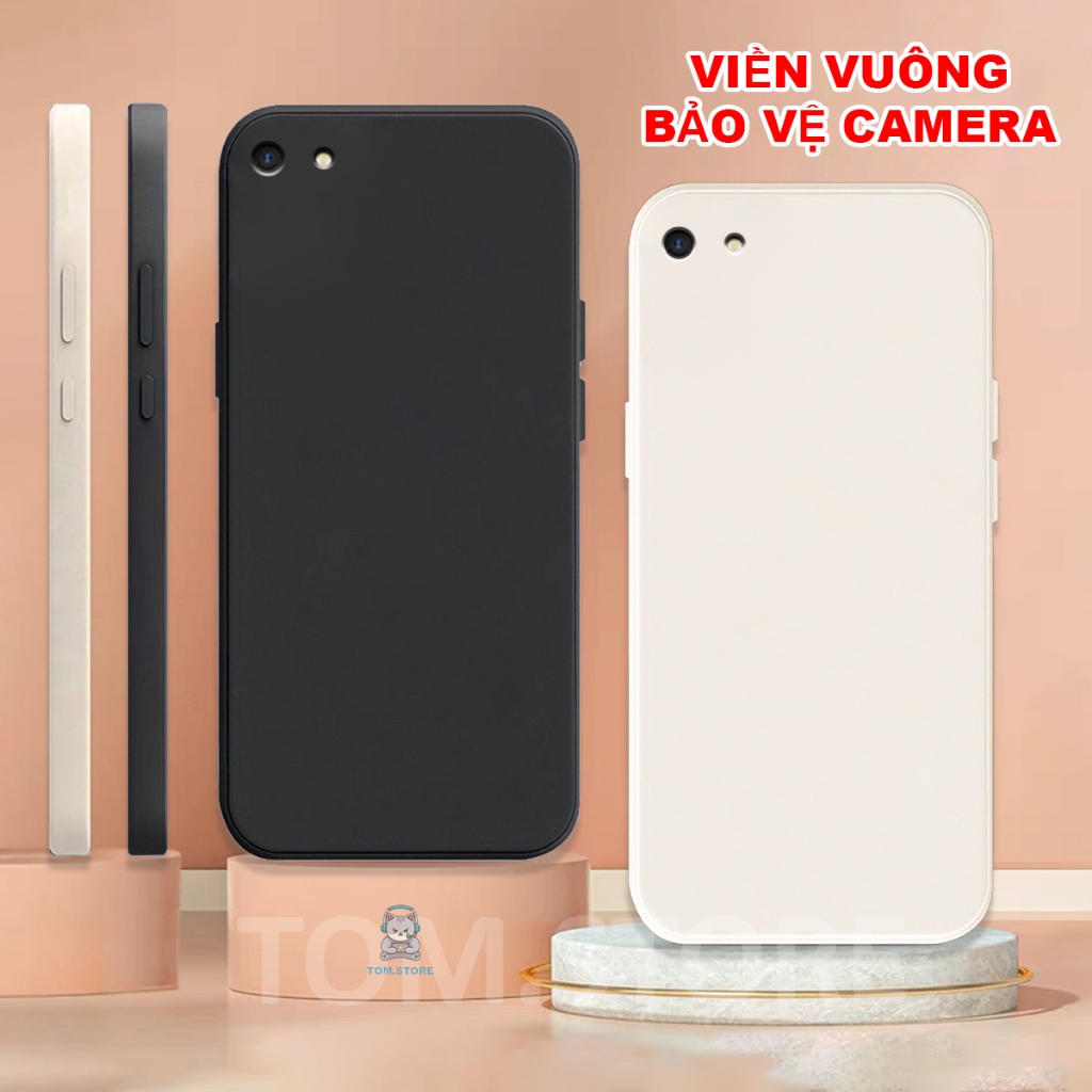 Ốp Oppo A33 2015 / NEO 7 / A39 / A59 / A71 / A83 cạnh viền vuông bảo vệ camera