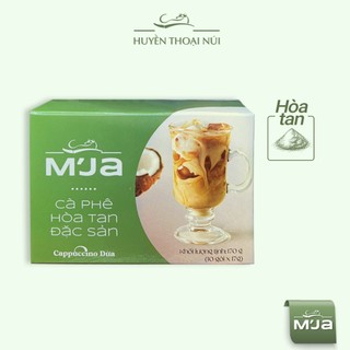 Cà phê hòa tan dừa đặc sản m'ja 4in1 hộp 170g