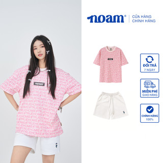 Set đồ Unisex Form rộng NOAM Monogram Homies 100% Cotton