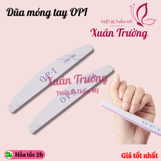 Dũa móng tay OPI dày hình bán nguyệt | Dũa móng tay chuyên dụng làm Nails