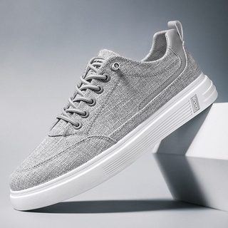  Giày Nam Dáng Thể Thao Cao Cấp Volo - V145 Giày Sneakers Nam Vải Canvas Bền Bỉ Đế Cao Su Êm Chân Kèm Dây Rút Tiện Lợi 