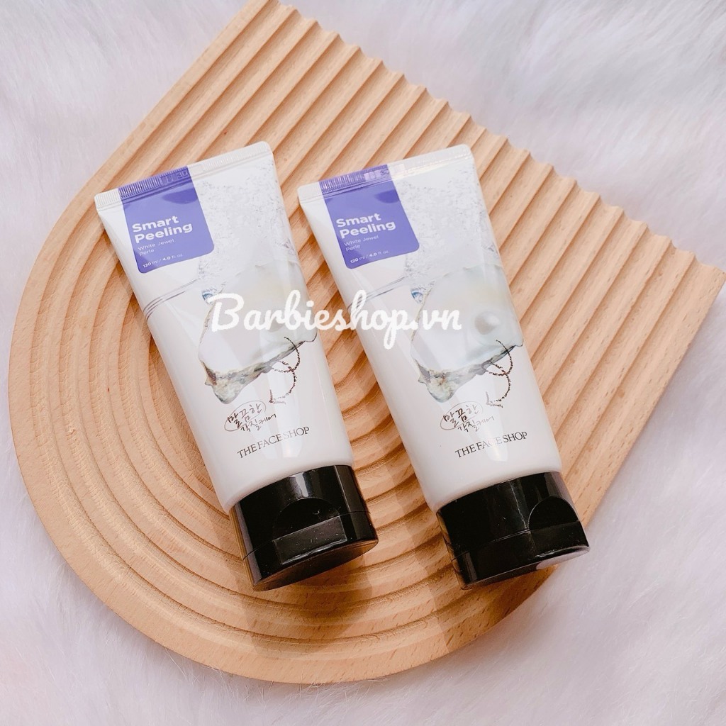 Tẩy Tế Bào Da Chết The Face Shop Smart Peeling Ngọc Trai+Đường Đen