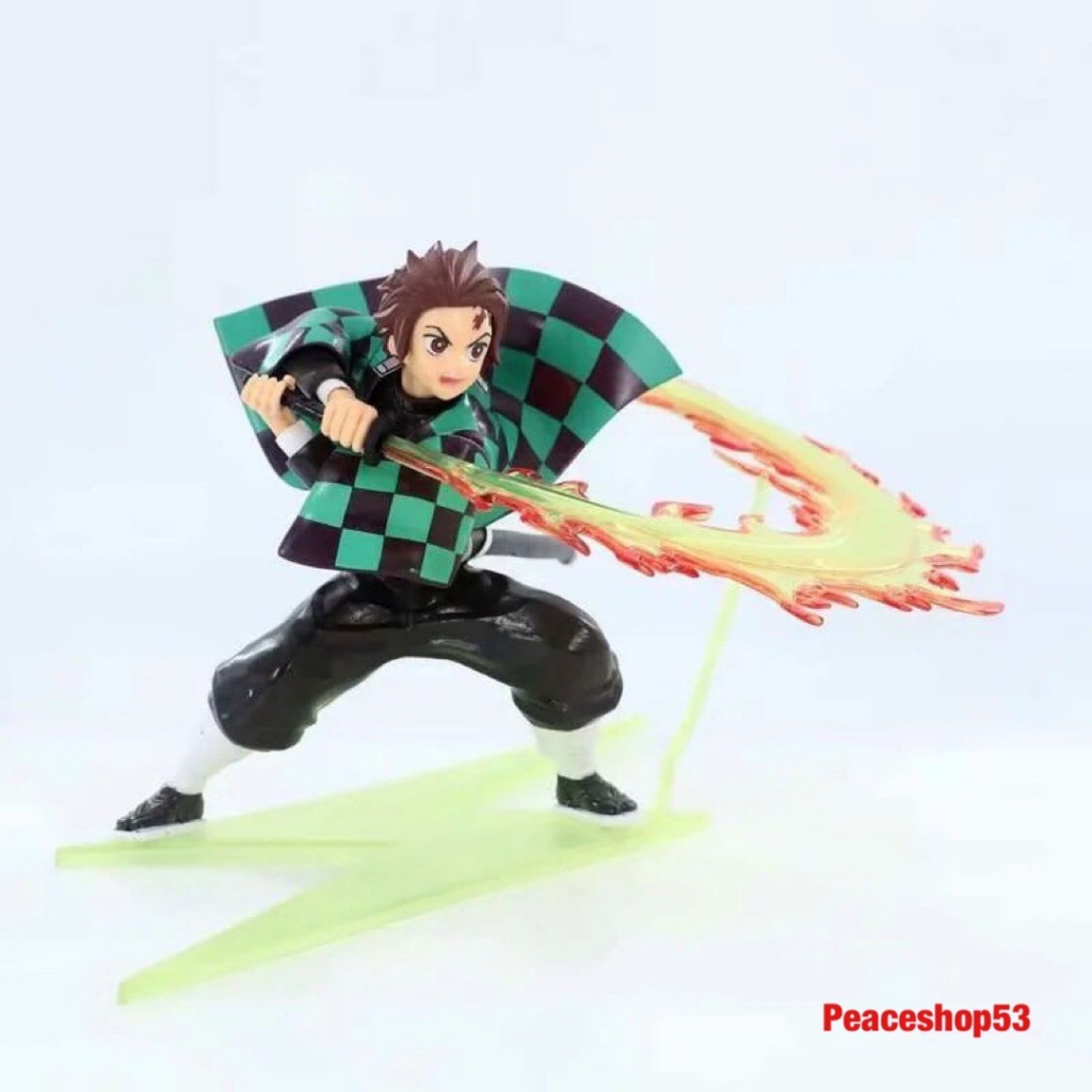 Mô hình Tanjirou kiếm lửa Kimetsu No Yaiba Thanh Gươm Diệt Quỷ Figure Anime Manga Demon Slayer