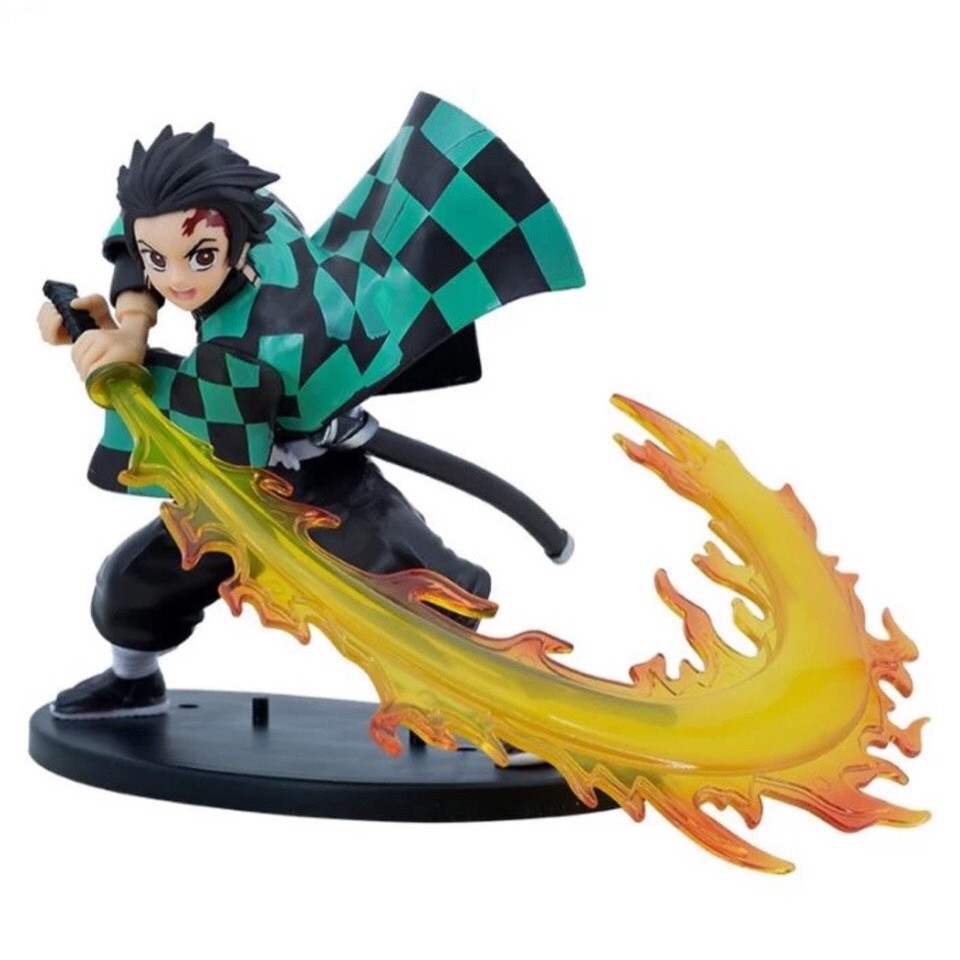 Mô hình Tanjirou kiếm lửa Kimetsu No Yaiba Thanh Gươm Diệt Quỷ Figure Anime Manga Demon Slayer