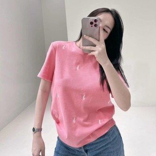 Mã 580 áo phông thêu ngựa cho nữ hàng xuất sịn