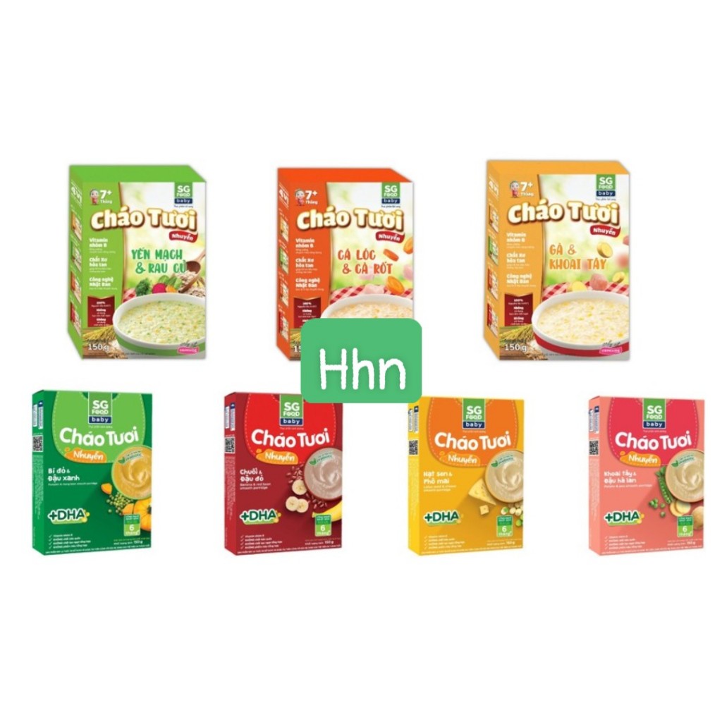 Cháo tươi nhuyễn Sài Gòn Food 150g