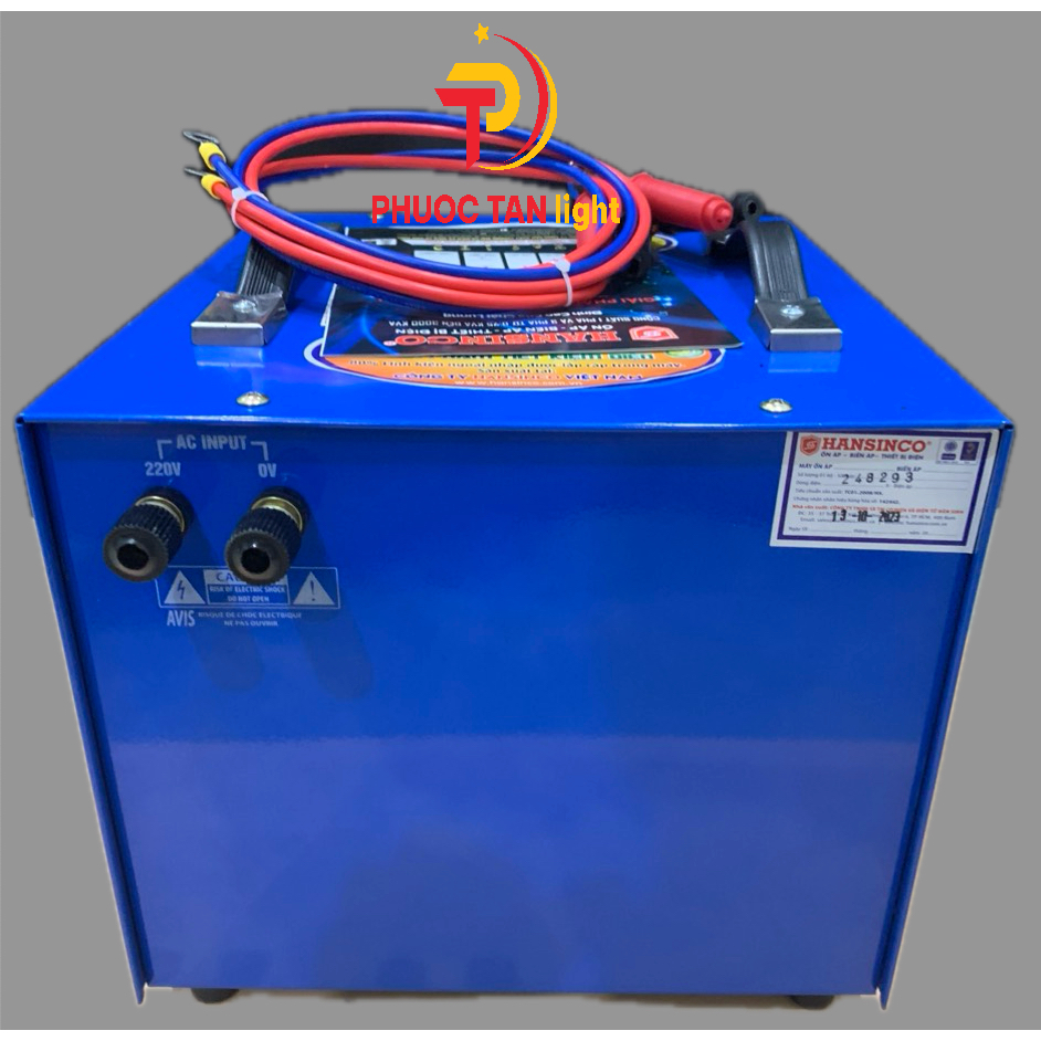 Máy Sạc Bình Acqui HanSinCo , Tự Ngắt Khi Nạp Đầy 100% Dây Đồng