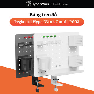 Bảng treo đồ hyperwork omni board pg03 xoay 360 độ + kẹp bàn