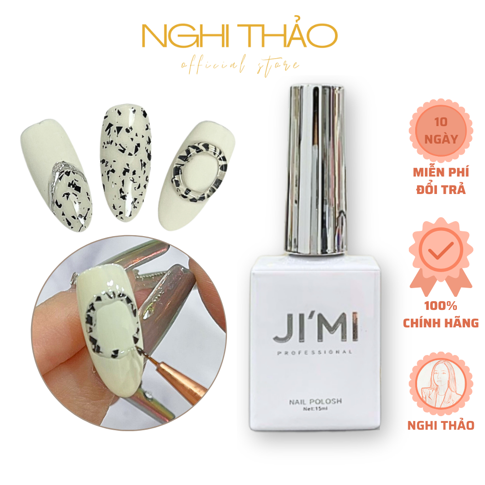 Sơn gel trứng cút JIMI 15ml Nghi Thảo