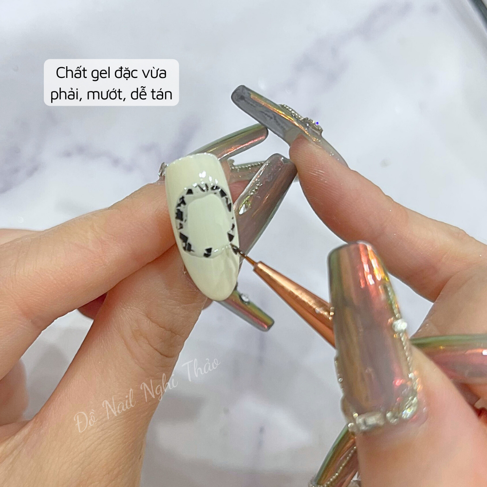 Sơn gel trứng cút JIMI 15ml Nghi Thảo