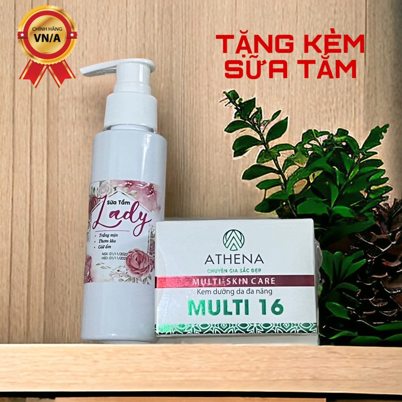 KEM MULTI 16 TẶNG KÈM SỮA TẮM
