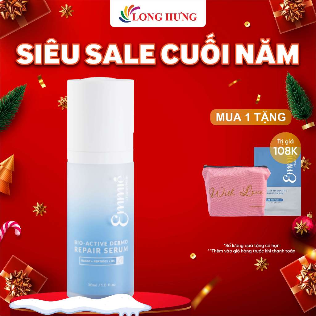 Serum sinh học Emmié Bio-Active Dermo Repair Serum B5 phục hồi đa tầng (30ml)