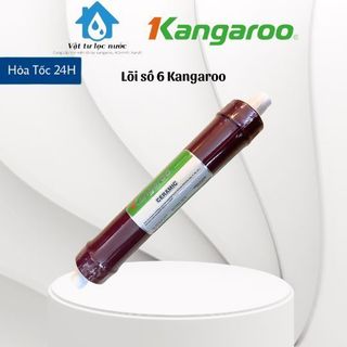 Lõi số 6 Ceramic 💥 CHÍNH HÃNG 💥 Lõi lọc dùng cho máy lọc nước Kangaroo, tặng cút nối nhanh cao cấp
