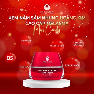  Kem Nám Sâm Nhung Hoàng Kim Cao Cấp Miss Candy White Skin - 25g