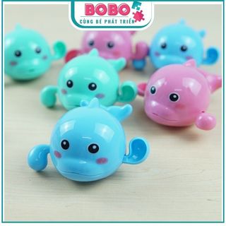 Đồ chơi vặn cót dưới nước, rùa con, cá heo vặn cót - đồ chơi dưới nước cho bé