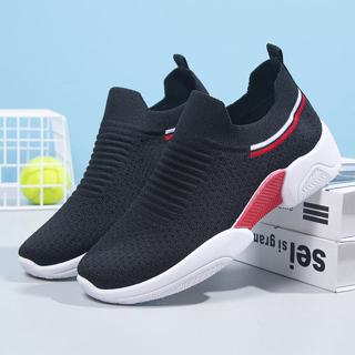  Giày Lười Vải Nữ Dáng Thể Thao Volo V63 Giày Mọi Vải Nữ Dáng Slipon Đế Độn Cao Cấp 4 Màu Đế Cao Su Siêu Nhẹ Êm Chân 