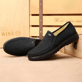  Giày Lười Vải Nam Trung Niên Dáng Thể Thao Volo - V251 Giày Đế Mềm Siêu Nhẹ Thoáng Khí Đi Mưa Dễ Phối Đồ - BH 6 Tháng 