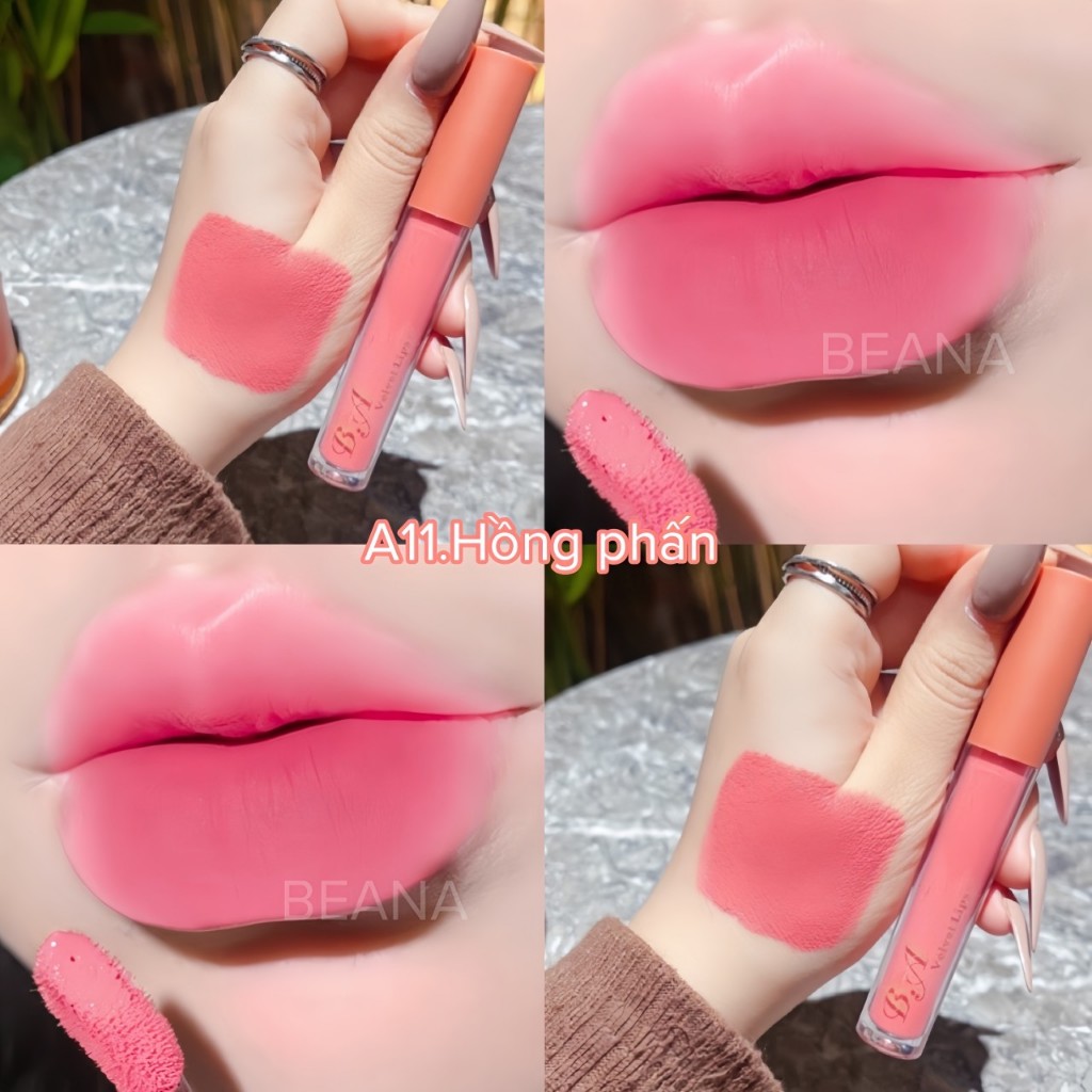 [ Hồng phấn ] Son kem cao cấp B.A Beauty