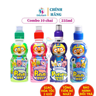 Chai Nước Ngọt PORORO Hàn Quốc 235ml