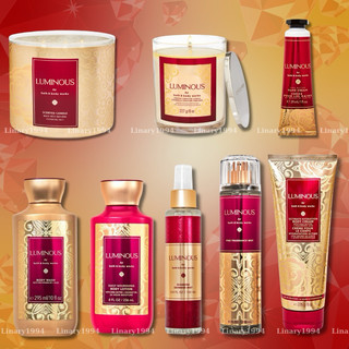 Luminous | sản phẩm bath & body works chính hãng | body mist gel tắm nến thơm