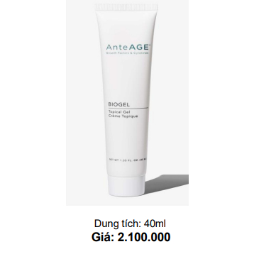 [Mua 1 tặng 1] ANTEAGE MD BIOGEL OCCLUSIVE (40ML)/ KEM DƯỠNG PHỤC HỒI DA ANTEAGE MD BIOGEL OCCLUSIVE