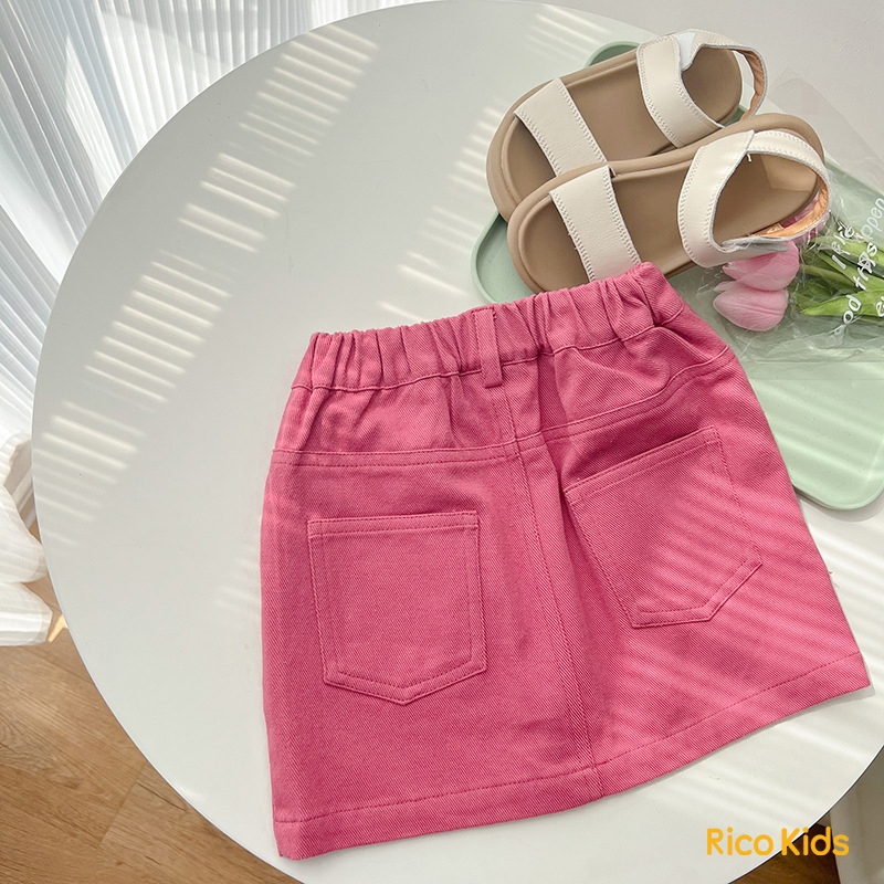 Chân váy dáng chữ A cho bé gái từ 10-35kg kiểu dáng hiện đại chính hãng Ambb Kids mã V030