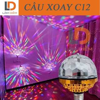 Bóng đèn led sân khấu cầu xoay đuôi e27 nhiều màu sắc C12-C1