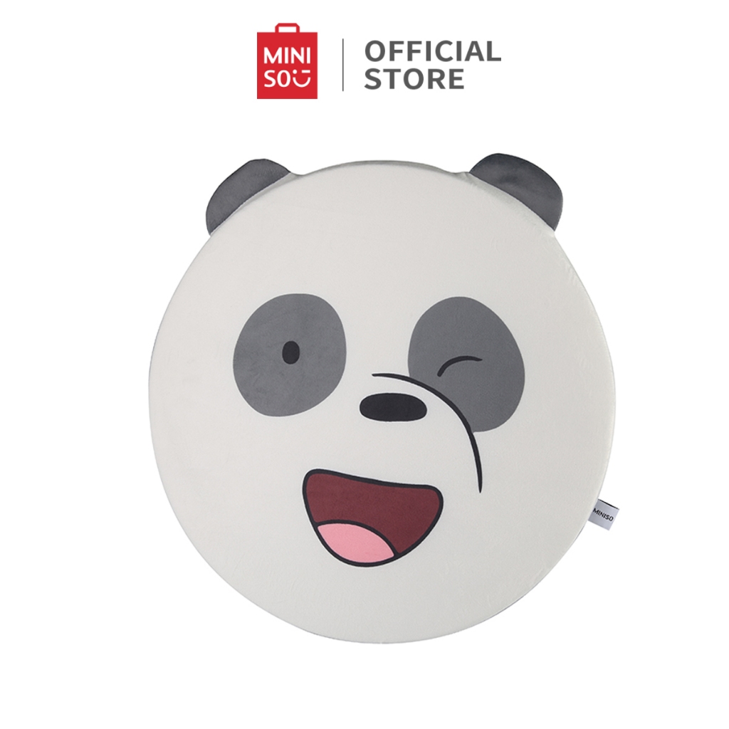 Miniso Gối tựa lưng gấu dâu lotso cute mềm mại