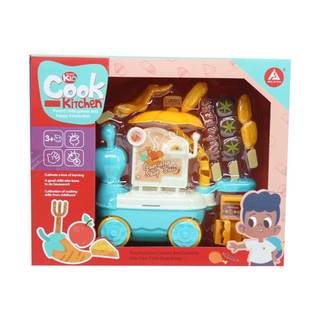 Quà tặng không bán - đồ chơi xe bán hàng hình ốc sên: bbq/ bbq toy