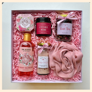 Quà tặng nữ rose - bộ quà tặng chủ đề hoa hồng tặng mẹ, bạn gái, cô giáo, đồng nghiệp 8/3, 20/10, 20/11,.. the joy box