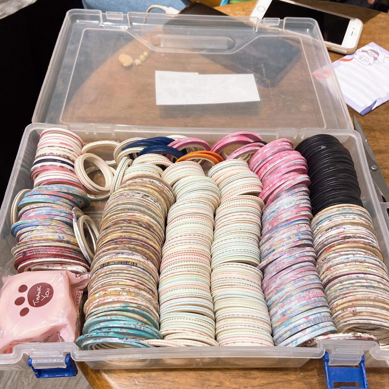 WASHI TAPE - Băng dính trang trí ngẫu nhiên 🎀 băng keo giấy in hình dễ thương giá hạt dẻ 🎁 quà tặng, diy, bujo, hssv