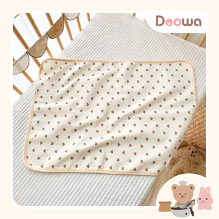 Tấm lót chống thấm, miếng lót thay tã cho bé chất liệu cotton/vải xô cho bé