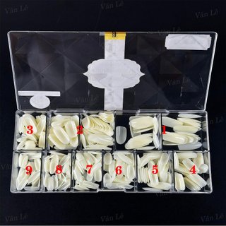 Móng úp hsm phom tròn chuẩn hộp 500 móng