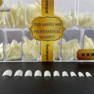 Móng úp hsm phom tròn chuẩn hộp 500 móng