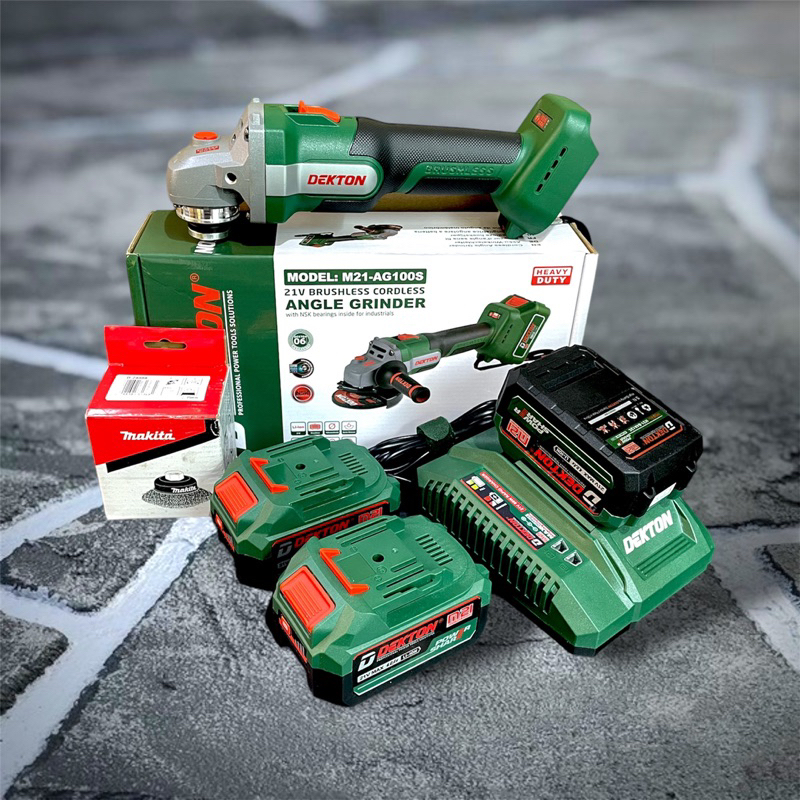 Combo Máy mài góc Dekton M21-AG100S tặng kèm 3 phần quà