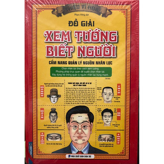 Sách - đồ giải xem tướng biết người - cẩm nang quản lý nguồn nhân lực