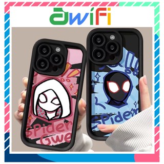 Ốp lưng iphone camera viền cao man girl gwen 6/6s/6plus/7/8/plus/x/xs/11/12/13/14/15/pro/max/plus/promax - Awifi D4-11