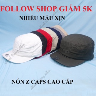 Nón kết nam đầu bằng lốc xoáy có khóa tăng giảm phía sau mũ lưỡi trai nam với chất liệu vải cotton cao cấp